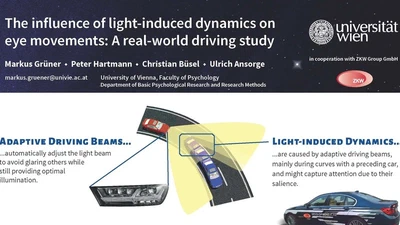 The influence of light-induced dynamics on eye movements: A real-world driving study [Poster] featured image